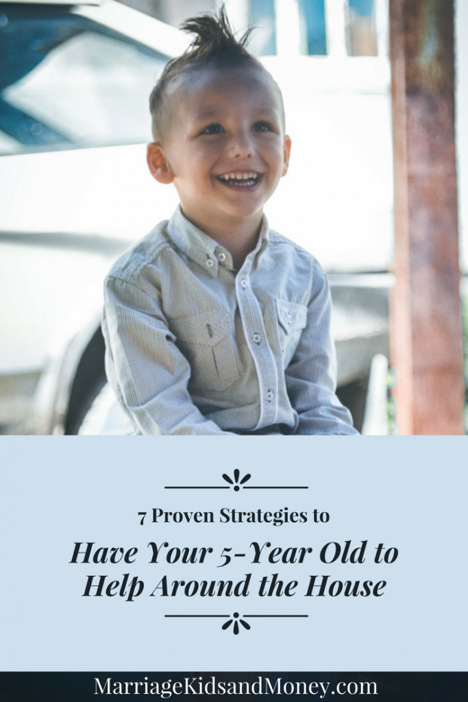 Have Your 5-Year Old Help Around the House