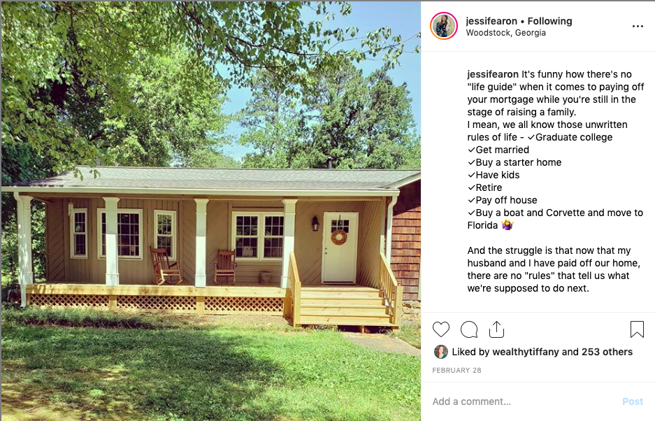 Jessi Fearon House on Instagram