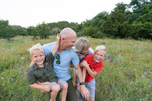 Jon Vroman and family