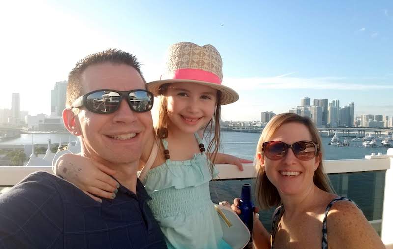 Jim White from Route to Retire and his family