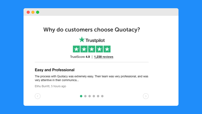 Trustpilot Customer Service Rating
