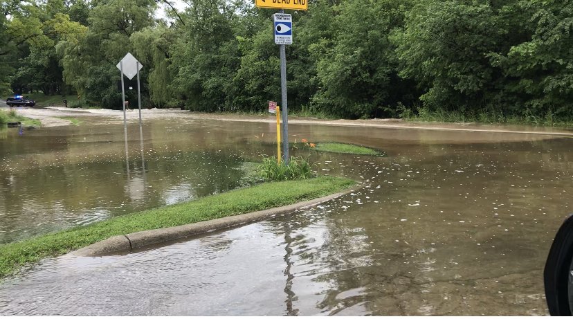 Flood in Michigan