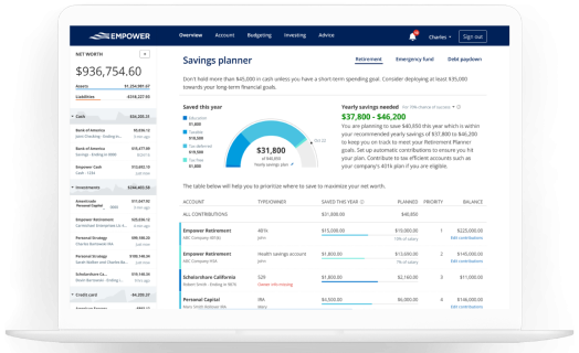 Empower Savings Planner