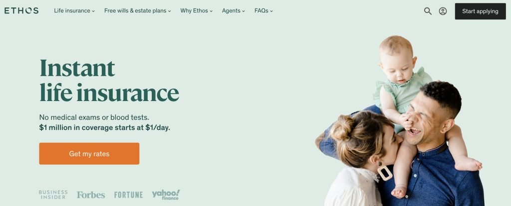 Ethos Life Insurance Quote