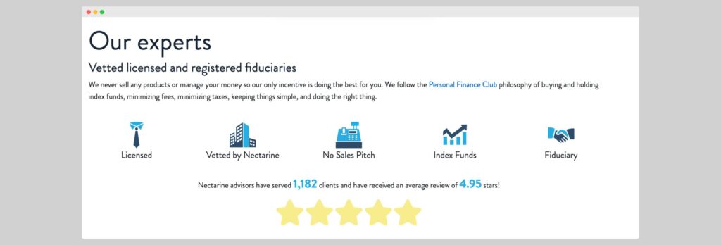 Nectarine Review - Advice Only Financial Advisors