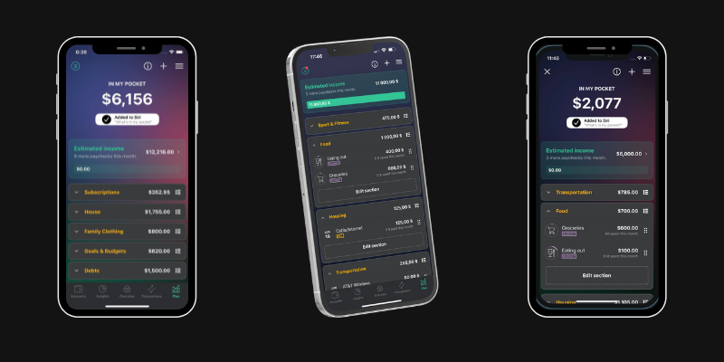 PocketGuard Review - Mobile Views