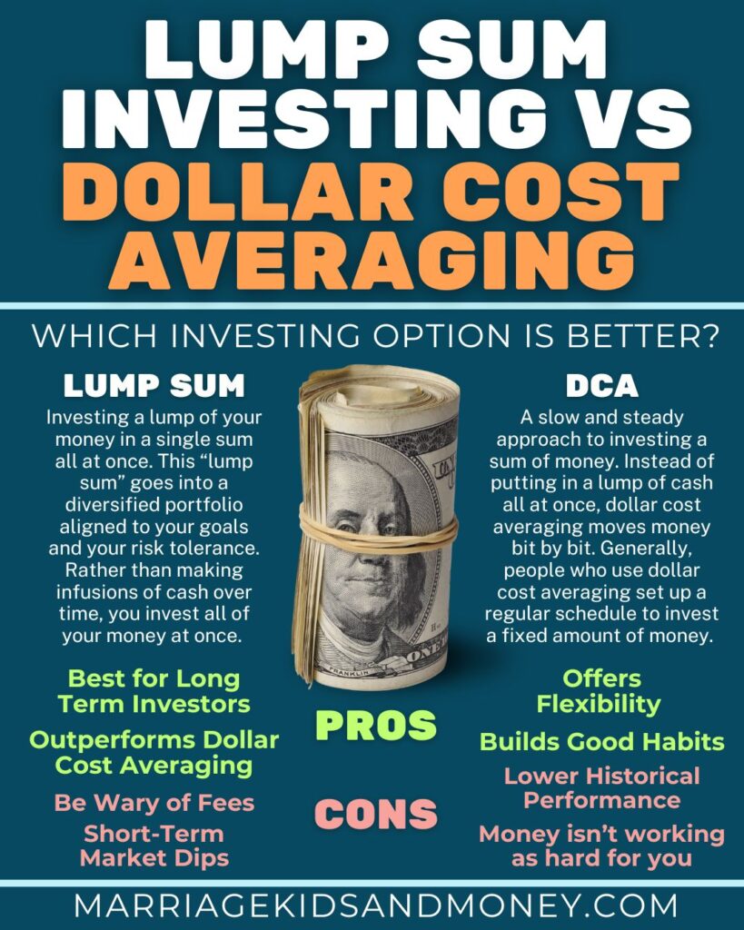 Lump Sum Investing vs. Dollar Cost Averaging