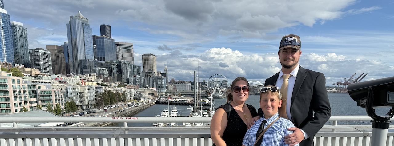 Angela Rozmyn and family