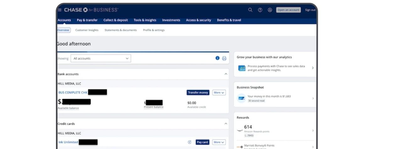 Chase Business Complete Checking Review